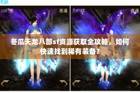 冬瓜天龙八部sf资源获取全攻略，如何快速找到稀有装备？
