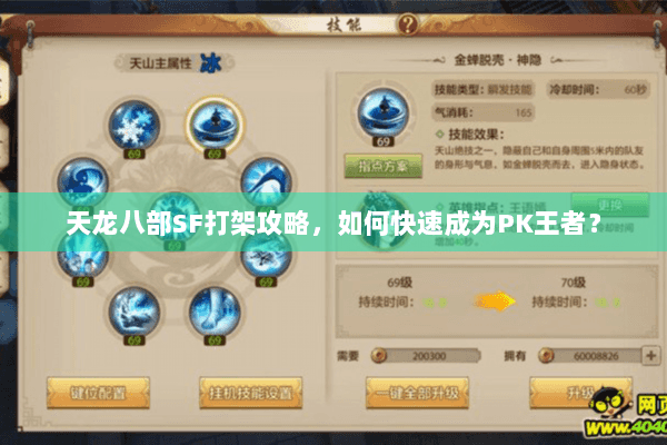 天龙八部SF打架攻略,如何快速成为PK王者? 天龙八部SF打架攻略,如何快速成为PK王者?