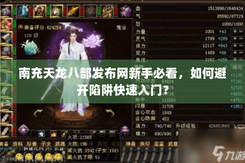 南充天龙八部发布网新手必看，如何避开陷阱快速入门？