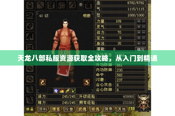 天龙八部私服资源获取全攻略,从入门到精通 天龙八部私服资源获取全攻略,从入门到精通