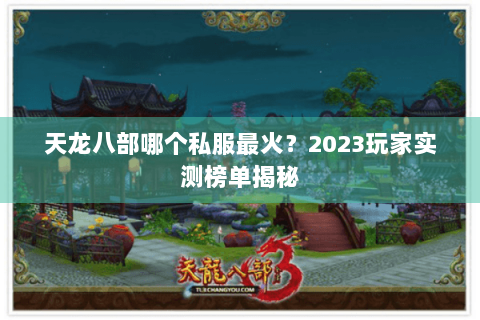 天龙八部哪个私服最火？2023玩家实测榜单揭秘
