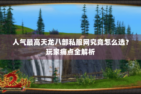 人气最高天龙八部私服网究竟怎么选？玩家痛点全解析