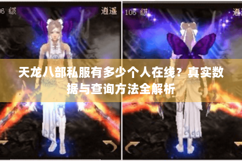 天龙八部私服有多少个人在线？真实数据与查询方法全解析