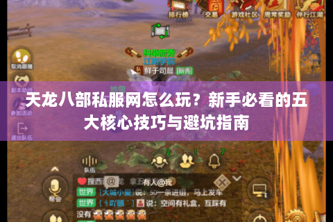 天龙八部私服网怎么玩?新手必看的五大核心技巧与避坑指南 天龙八部私服网怎么玩?新手必看的五大核心技巧与避坑指南