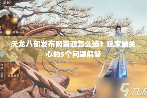 天龙八部发布网资源怎么选？玩家最关心的5个问题解答