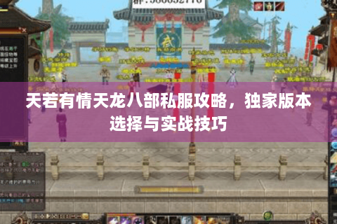 天若有情天龙八部私服攻略，独家版本选择与实战技巧