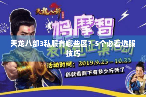 天龙八部3私服有哪些区？5个必看选服技巧