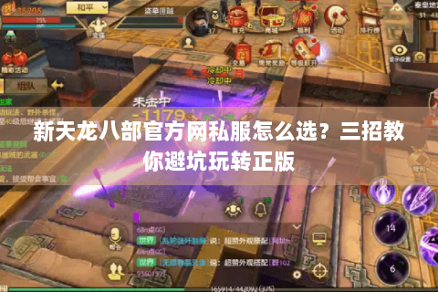 新天龙八部官方网私服怎么选？三招教你避坑玩转正版
