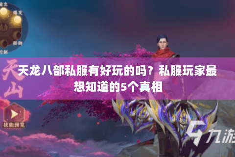 天龙八部私服有好玩的吗?私服玩家最想知道的5个真相 天龙八部私服有好玩的吗?私服玩家最想知道的5个真相