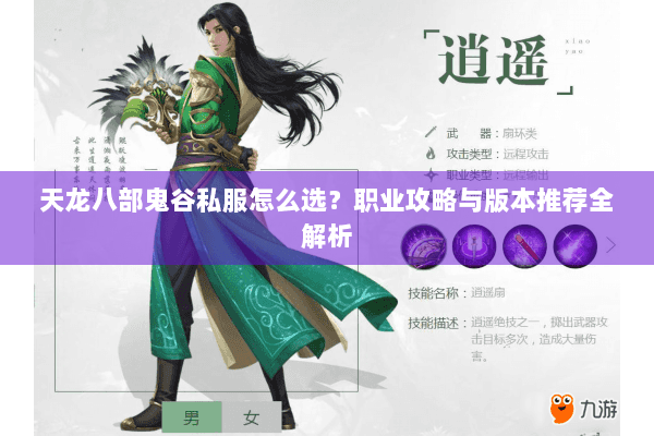 天龙八部鬼谷私服怎么选？职业攻略与版本推荐全解析