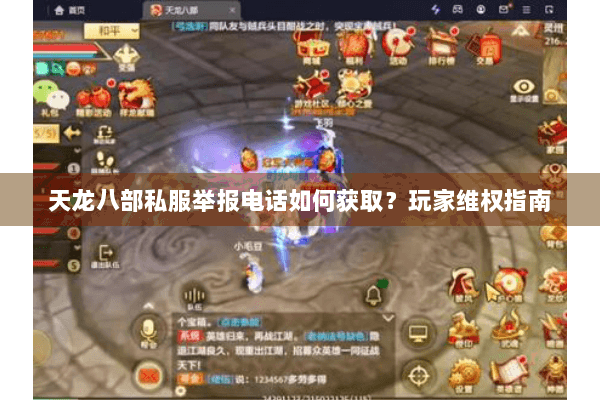 天龙八部私服举报电话如何获取?玩家维权指南 天龙八部私服举报电话如何获取?玩家维权指南