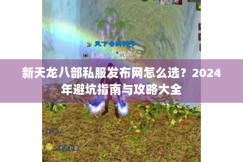 新天龙八部私服发布网怎么选?2024年避坑指南与攻略大全 新天龙八部私服发布网怎么选?2024年避坑指南与攻略大全