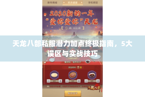 天龙八部私服潜力加点终极指南,5大误区与实战技巧 天龙八部私服潜力加点终极指南,5大误区与实战技巧