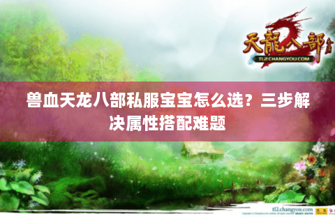 兽血天龙八部私服宝宝怎么选？三步解决属性搭配难题