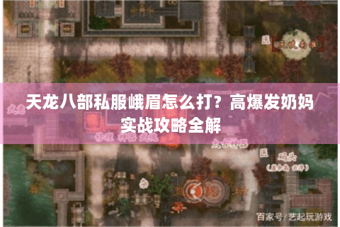 天龙八部私服峨眉怎么打?高爆发奶妈实战攻略全解 天龙八部私服峨眉怎么打?高爆发奶妈实战攻略全解