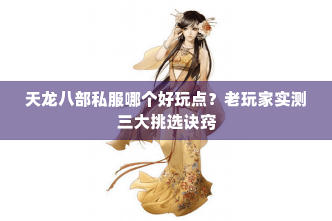 天龙八部私服哪个好玩点?老玩家实测三大挑选诀窍 天龙八部私服哪个好玩点?老玩家实测三大挑选诀窍