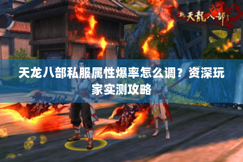 天龙八部私服属性爆率怎么调?资深玩家实测攻略 天龙八部私服属性爆率怎么调?资深玩家实测攻略