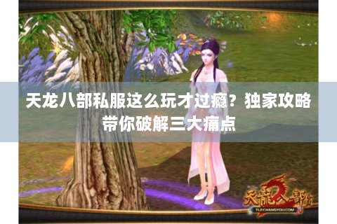 天龙八部私服这么玩才过瘾?独家攻略带你破解三大痛点 天龙八部私服这么玩才过瘾?独家攻略带你破解三大痛点