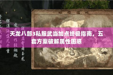 天龙八部3私服武当加点终极指南,五套方案破解属性困惑 天龙八部3私服武当加点终极指南,五套方案破解属性困惑