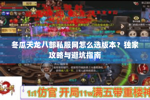 冬瓜天龙八部私服网怎么选版本?独家攻略与避坑指南 冬瓜天龙八部私服网怎么选版本?独家攻略与避坑指南