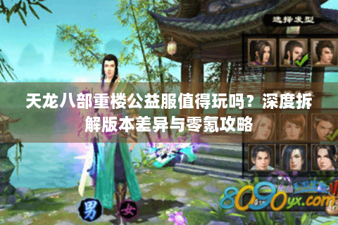 天龙八部重楼公益服值得玩吗？深度拆解版本差异与零氪攻略