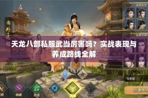 天龙八部私服武当厉害吗？实战表现与养成路线全解