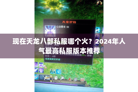 现在天龙八部私服哪个火?2024年人气最高私服版本推荐 现在天龙八部私服哪个火?2024年人气最高私服版本推荐