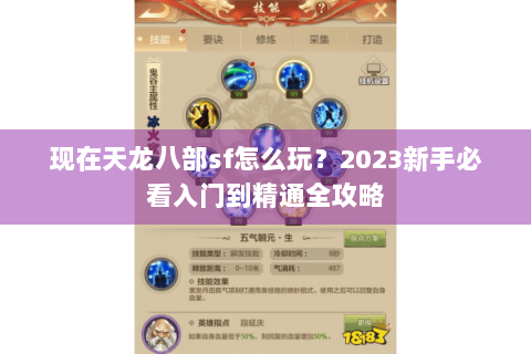 现在天龙八部sf怎么玩?2023新手必看入门到精通全攻略 现在天龙八部sf怎么玩?2023新手必看入门到精通全攻略
