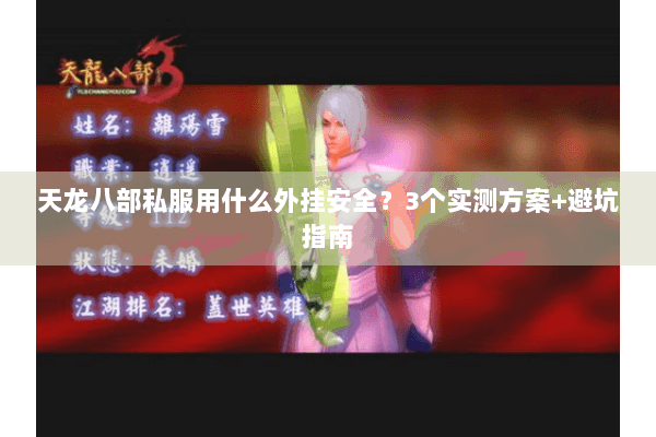 天龙八部私服用什么外挂安全?3个实测方案+避坑指南 天龙八部私服用什么外挂安全?3个实测方案+避坑指南