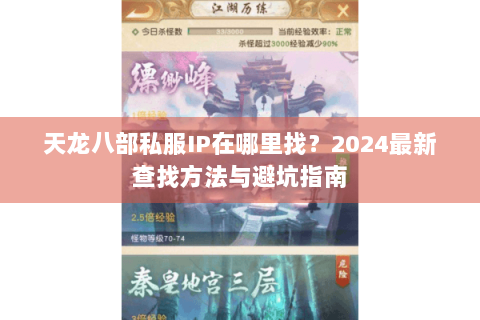 天龙八部私服IP在哪里找？2024最新查找方法与避坑指南