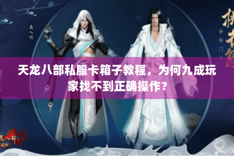 天龙八部私服卡箱子教程，为何九成玩家找不到正确操作？