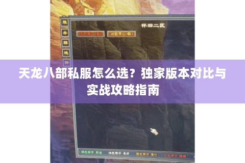 天龙八部私服怎么选?独家版本对比与实战攻略指南 天龙八部私服怎么选?独家版本对比与实战攻略指南