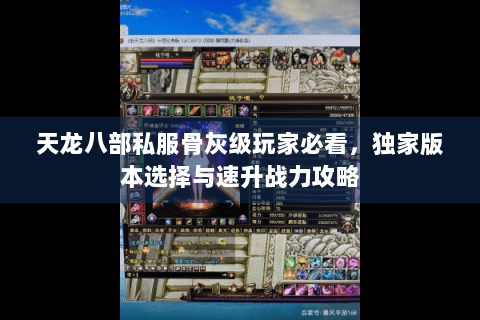 天龙八部私服骨灰级玩家必看，独家版本选择与速升战力攻略