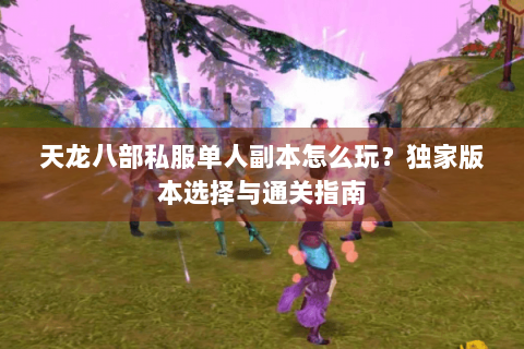 天龙八部私服单人副本怎么玩？独家版本选择与通关指南