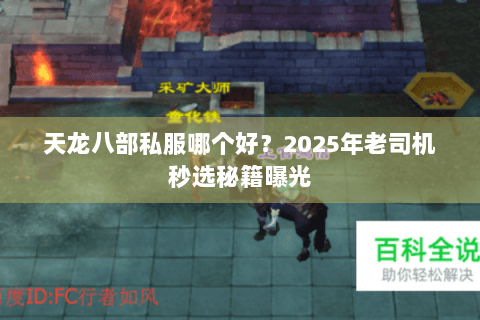 天龙八部私服哪个好？2025年老司机秒选秘籍曝光