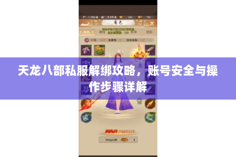 天龙八部私服解绑攻略,账号安全与操作步骤详解 天龙八部私服解绑攻略,账号安全与操作步骤详解