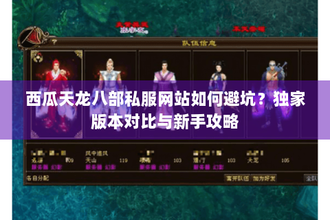 西瓜天龙八部私服网站如何避坑？独家版本对比与新手攻略