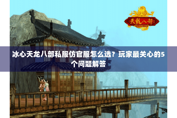 冰心天龙八部私服仿官服怎么选?玩家最关心的5个问题解答 冰心天龙八部私服仿官服怎么选?玩家最关心的5个问题解答