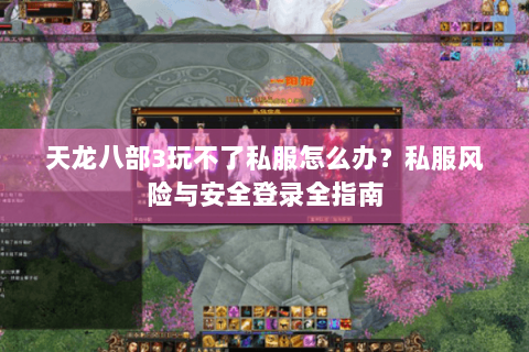 天龙八部3玩不了私服怎么办？私服风险与安全登录全指南