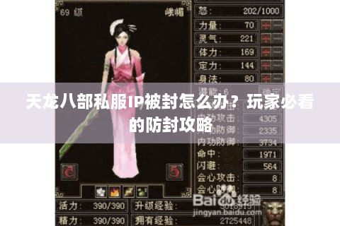 天龙八部私服IP被封怎么办?玩家必看的防封攻略 天龙八部私服IP被封怎么办?玩家必看的防封攻略