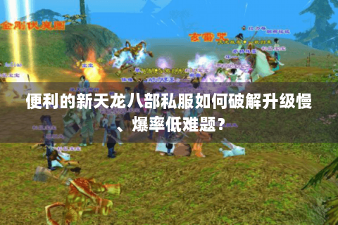 便利的新天龙八部私服如何破解升级慢、爆率低难题? 便利的新天龙八部私服如何破解升级慢、爆率低难题?