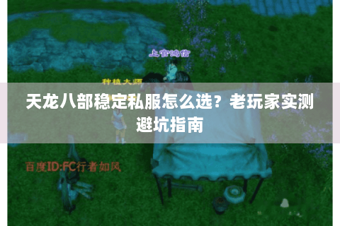 天龙八部稳定私服怎么选？老玩家实测避坑指南