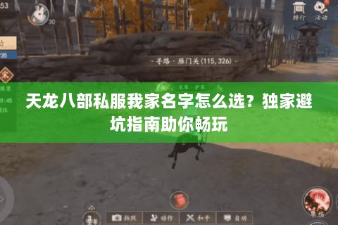 天龙八部私服我家名字怎么选?独家避坑指南助你畅玩 天龙八部私服我家名字怎么选?独家避坑指南助你畅玩