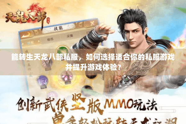 能转生天龙八部私服,如何选择适合你的私服游戏并提升游戏体验? 能转生天龙八部私服,如何选择适合你的私服游戏并提升游戏体验?