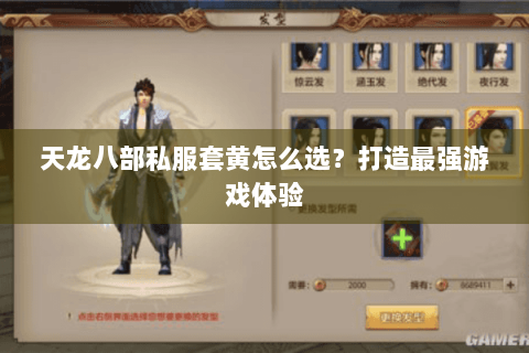 天龙八部私服套黄怎么选?打造最强游戏体验 天龙八部私服套黄怎么选?打造最强游戏体验