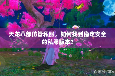 天龙八部仿管私服，如何找到稳定安全的私服版本？